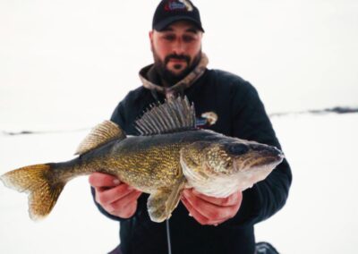 1. walleye ice fishing